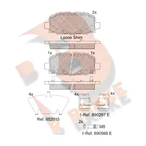 R BRAKE RB2345