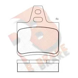R BRAKE RB0812