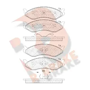 R BRAKE RB0968