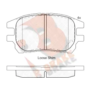 R BRAKE RB2107