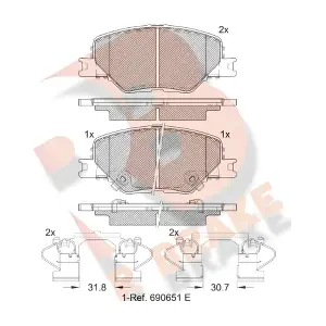 RB2332 R BRAKE