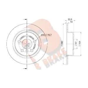 R BRAKE 78RBD20045