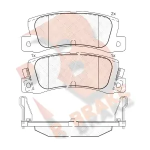 R BRAKE RB0612-071