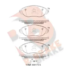 R BRAKE RB2018204