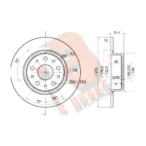 78RBD24646 R BRAKE
