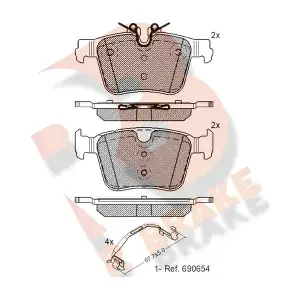 R BRAKE RB2232-203