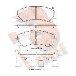 R BRAKE RB2082
