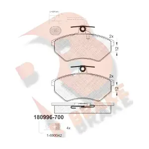 R BRAKE RB0996700