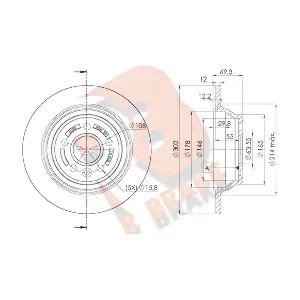 78RBD19078 R BRAKE