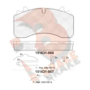 RB1631-067 R BRAKE
