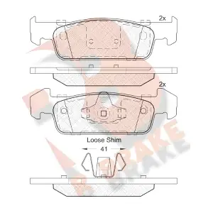 R BRAKE RB2115-202