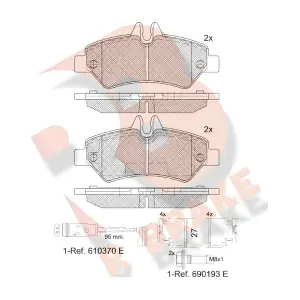 R BRAKE RB1787-400