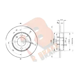 78RBD25304 R BRAKE