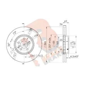 78RBD11982 R BRAKE