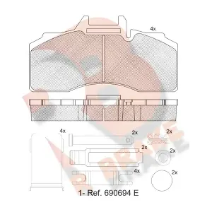 RB2046-066 R BRAKE