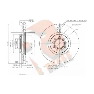 R BRAKE 78RBD28762