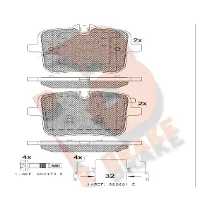 RB2308 R BRAKE