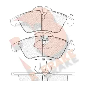 R BRAKE RB1104-046