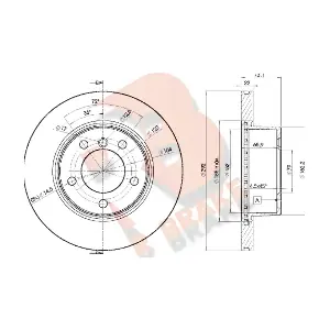 78RBD16464 R BRAKE