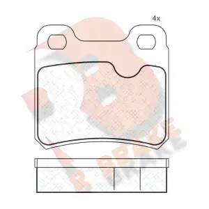 R BRAKE RB0807