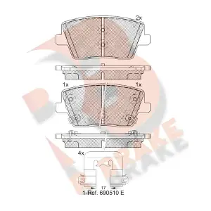 RB2334 R BRAKE