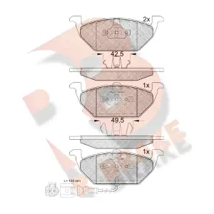 R BRAKE RB1349