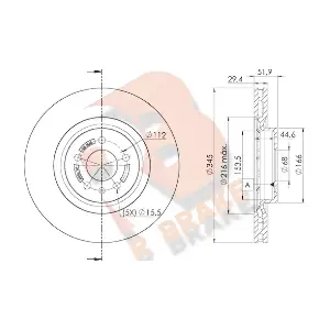 78RBD26078 R BRAKE