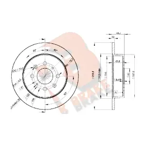 78RBD25106 R BRAKE