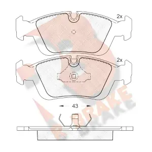 R BRAKE RB0801