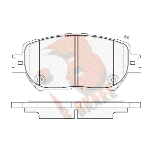 R BRAKE RB1689