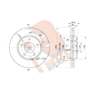 78RBD25923 R BRAKE