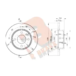 78RBD24322 R BRAKE