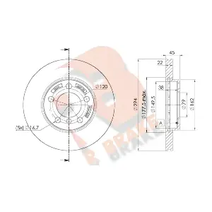 78RBD22898 R BRAKE