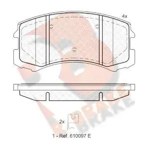 R BRAKE RB1618
