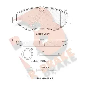 RB1832-203 R BRAKE