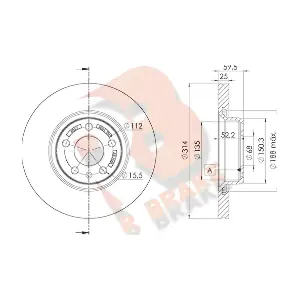 78RBD24067 R BRAKE