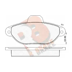 R BRAKE RB1018