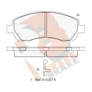R BRAKE RB1318