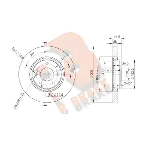78RBD20580 R BRAKE