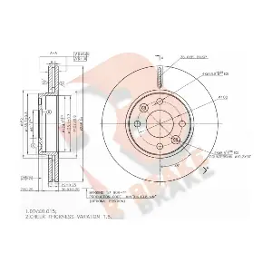 R BRAKE 78RBD23110