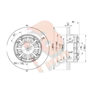 R BRAKE 78RBD18773