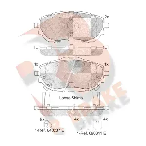 R BRAKE RB2129