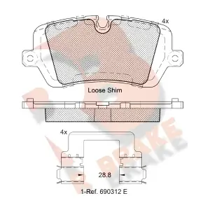 R BRAKE RB2120