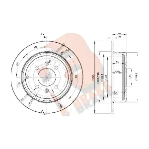 78RBD24250 R BRAKE