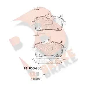 R BRAKE RB1656-700