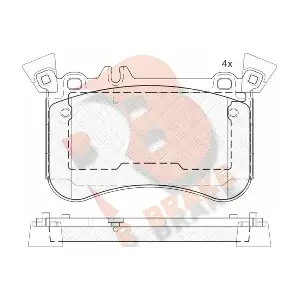 R BRAKE RB2042203