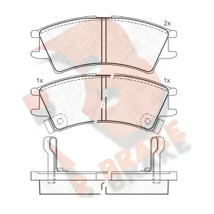 R BRAKE RB1268