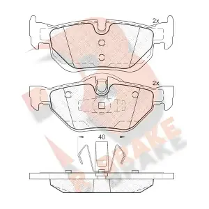 R BRAKE RB1663