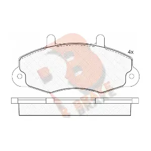 R BRAKE RB0896