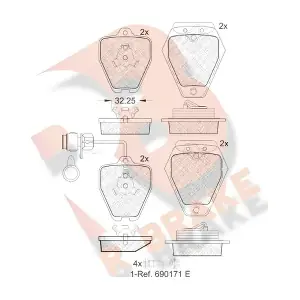 R BRAKE RB1691